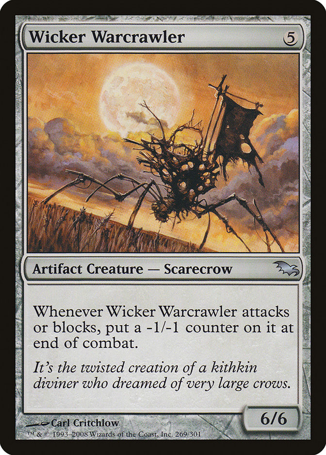 Wicker Warcrawler (269) [Shadowmoor] | Odin's Place