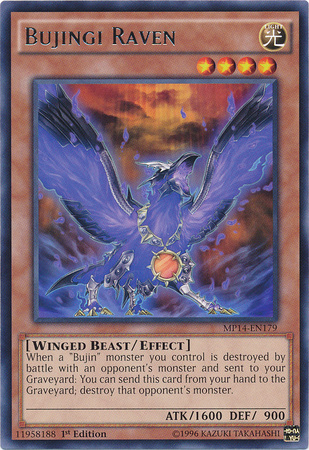 Bujingi Raven [MP14-EN179] Rare | Odin's Place