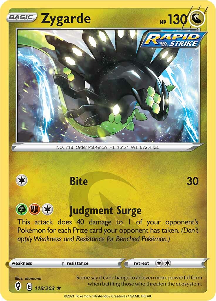 Zygarde (118/203) [Sword & Shield: Evolving Skies] | Odin's Place