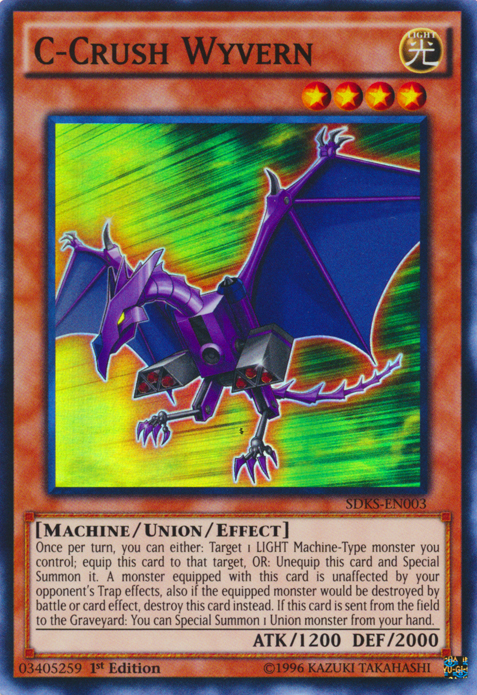 C-Crush Wyvern [SDKS-EN003] Super Rare | Odin's Place