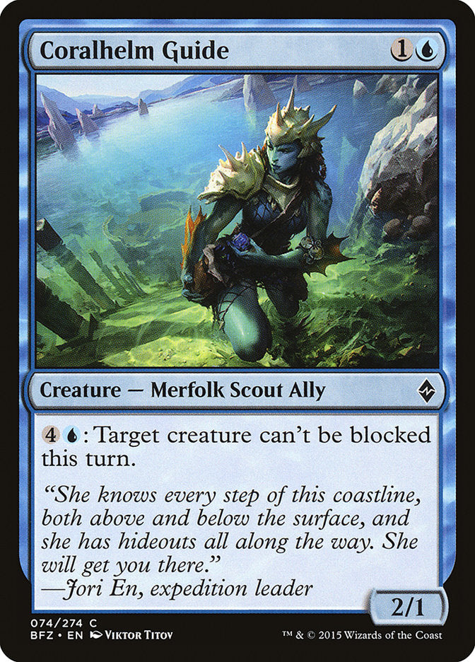 Coralhelm Guide (74) [Battle for Zendikar] | Odin's Place