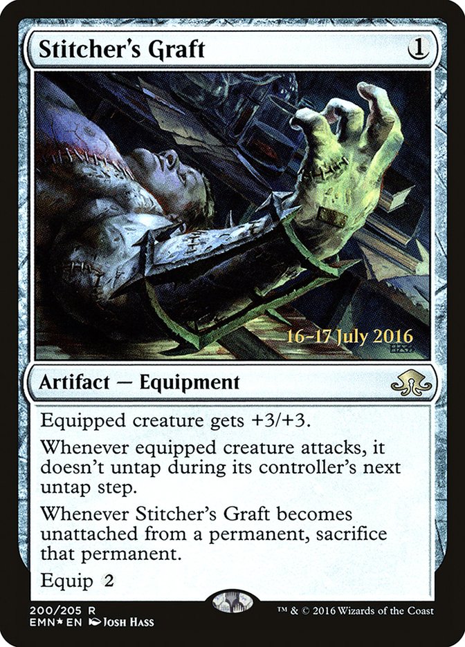 Stitcher's Graft (200) [Eldritch Moon Prerelease Promos] | Odin's Place