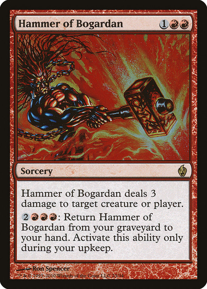 Hammer of Bogardan (23) [Premium Deck Series: Fire and Lightning] | Odin's Place