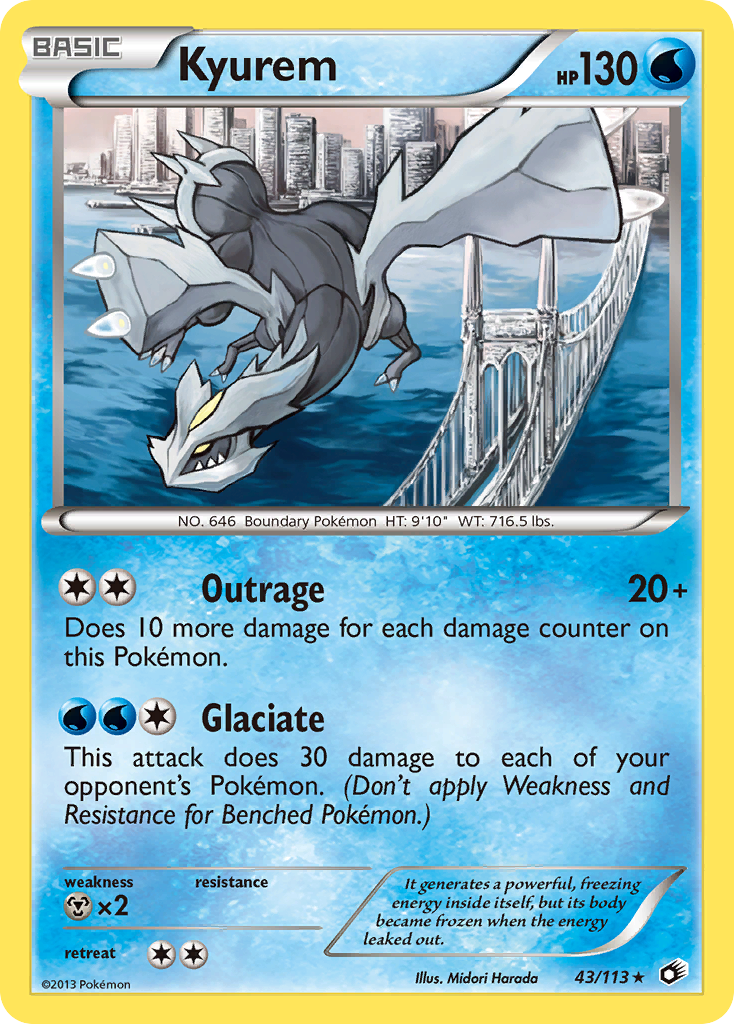 Kyurem (43/113) [Black & White: Legendary Treasures] | Odin's Place