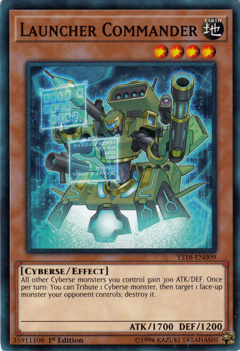 Launcher Commander [YS18-EN009] Common | Odin's Place