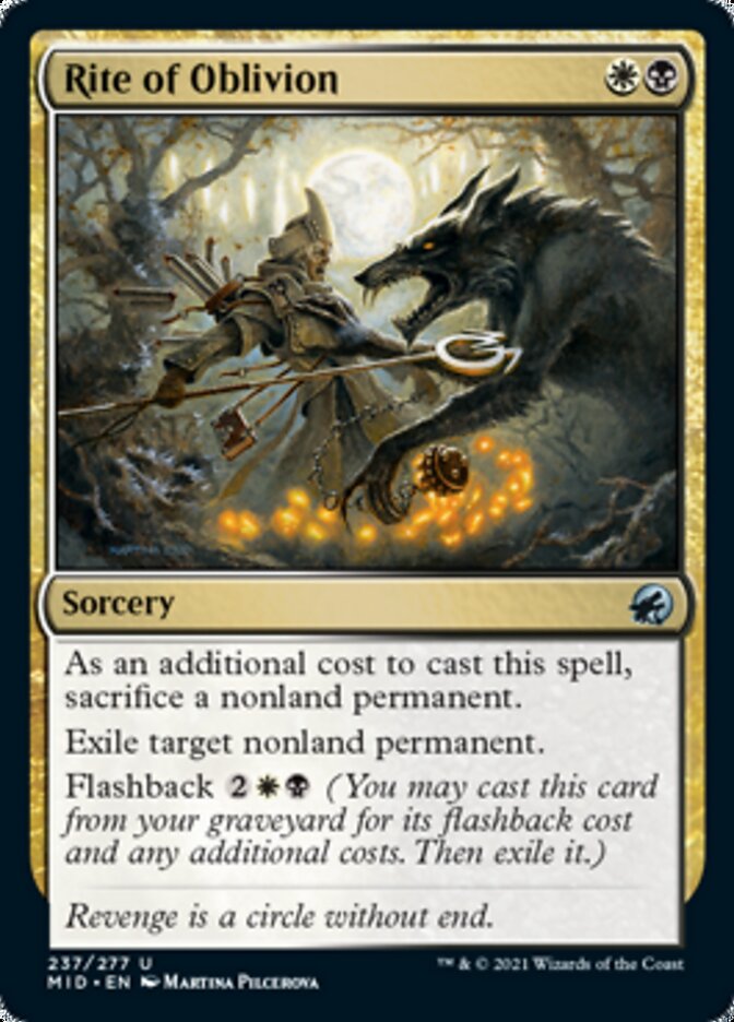 Rite of Oblivion [Innistrad: Midnight Hunt] | Odin's Place