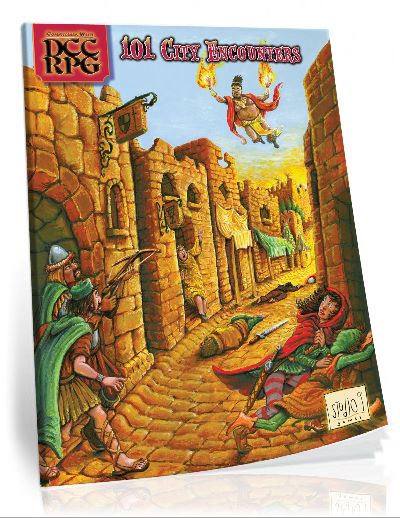 Dungeon Crawl Classics RPG: 101 City Encounters | Odin's Place
