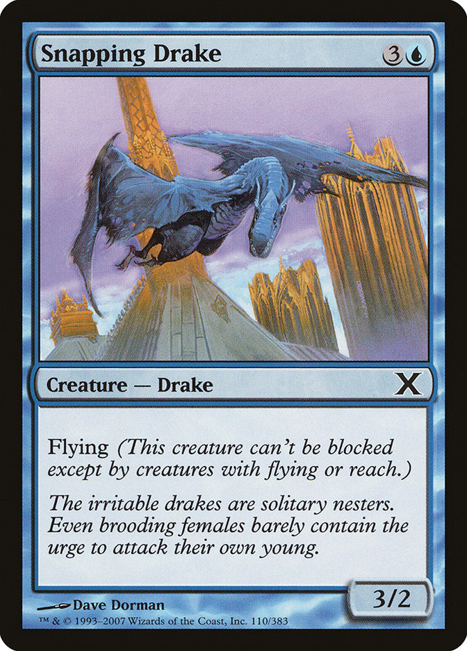 Snapping Drake (110) [Tenth Edition] | Odin's Place