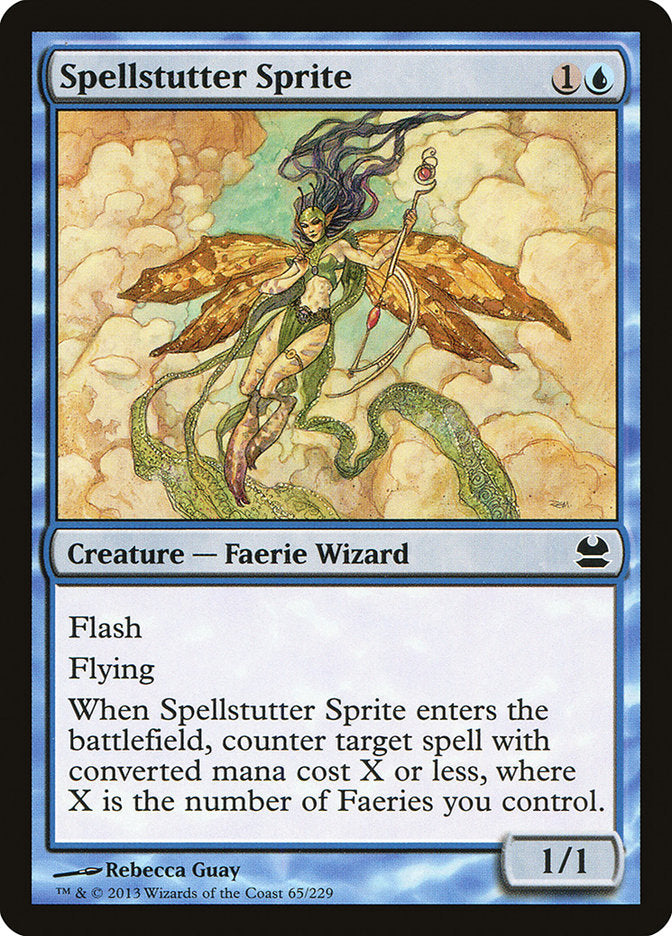 Spellstutter Sprite (65) [Modern Masters] | Odin's Place