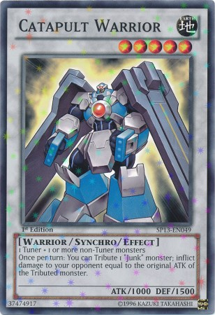 Catapult Warrior [SP13-EN049] Starfoil Rare | Odin's Place