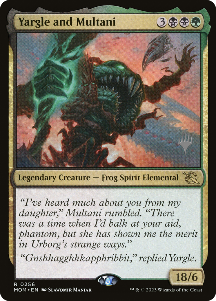 Yargle and Multani (Promo Pack) [March of the Machine Promos] | Odin's Place
