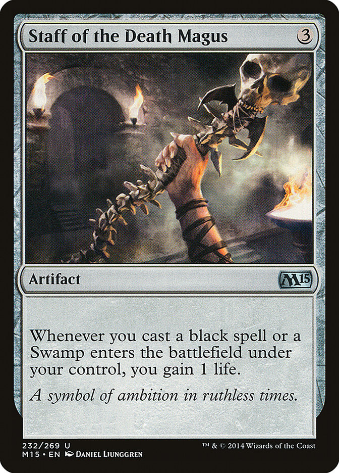 Staff of the Death Magus (232) [Magic 2015] | Odin's Place