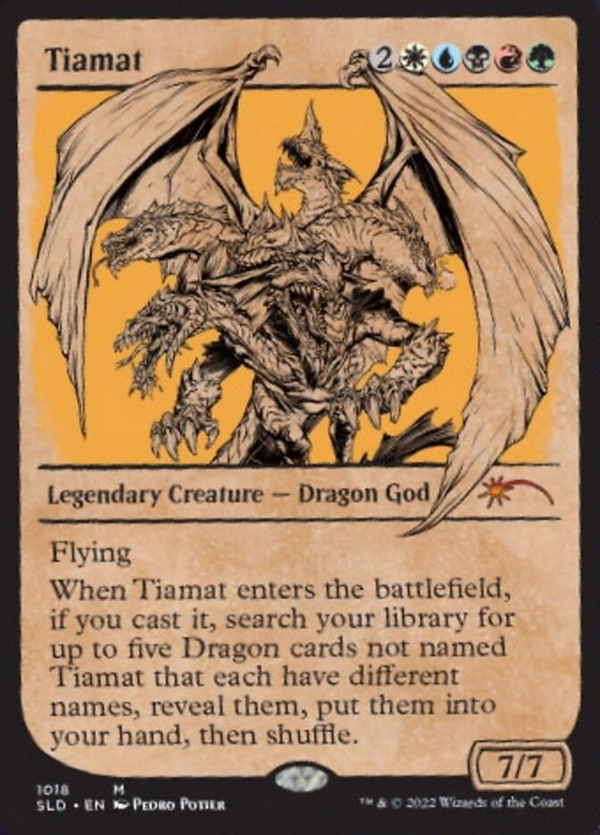 Tiamat (Showcase) [Secret Lair Drop Series] | Odin's Place