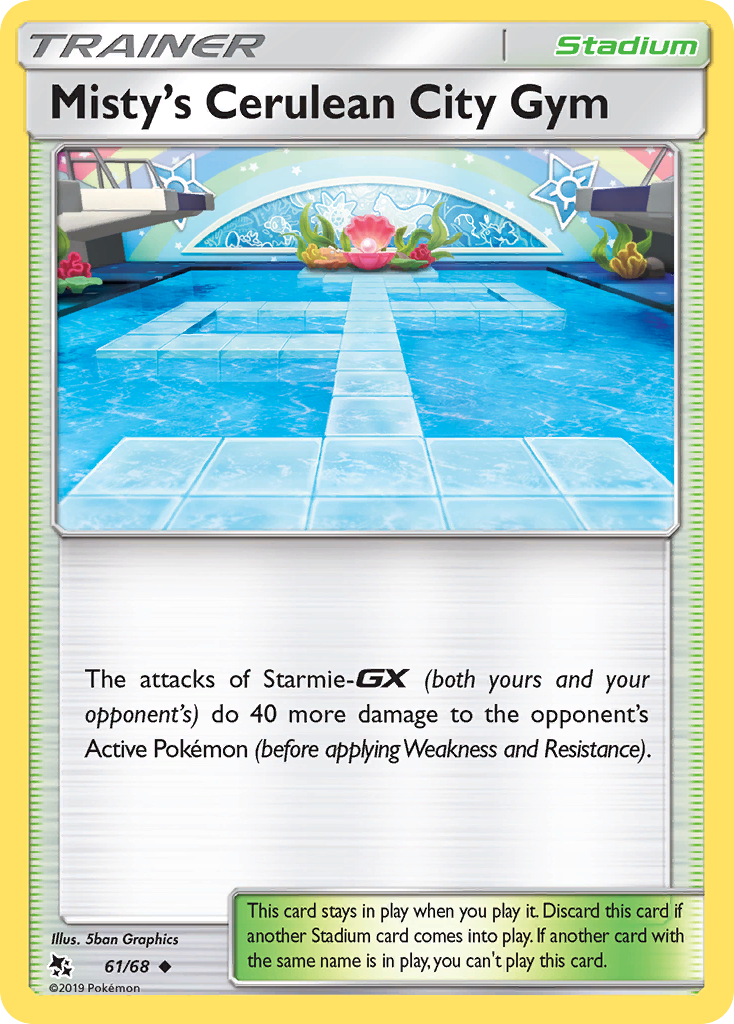 Misty's Cerulean City Gym (61/68) [Sun & Moon: Hidden Fates] | Odin's Place