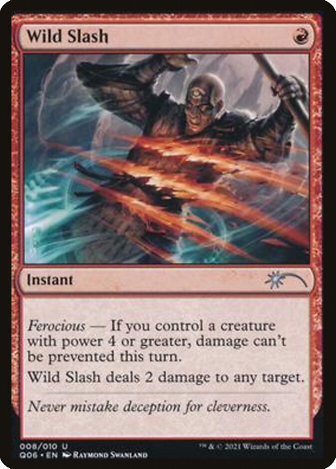 Wild Slash [Pioneer Challenger Decks 2021] | Odin's Place