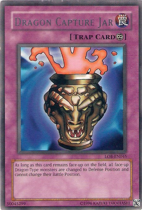 Dragon Capture Jar [LOB-EN045] Rare | Odin's Place