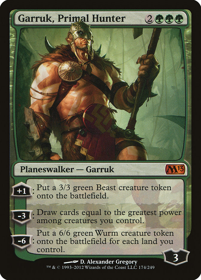 Garruk, Primal Hunter (174) [Magic 2013] | Odin's Place
