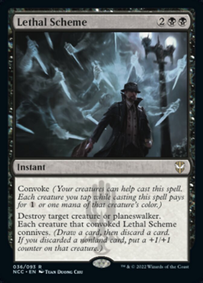 Lethal Scheme [Streets of New Capenna Commander] | Odin's Place