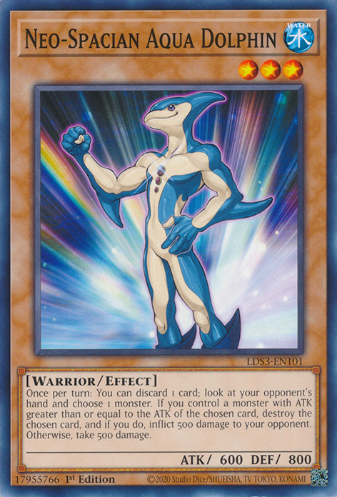 Neo-Spacian Aqua Dolphin [LDS3-EN101] Common | Odin's Place