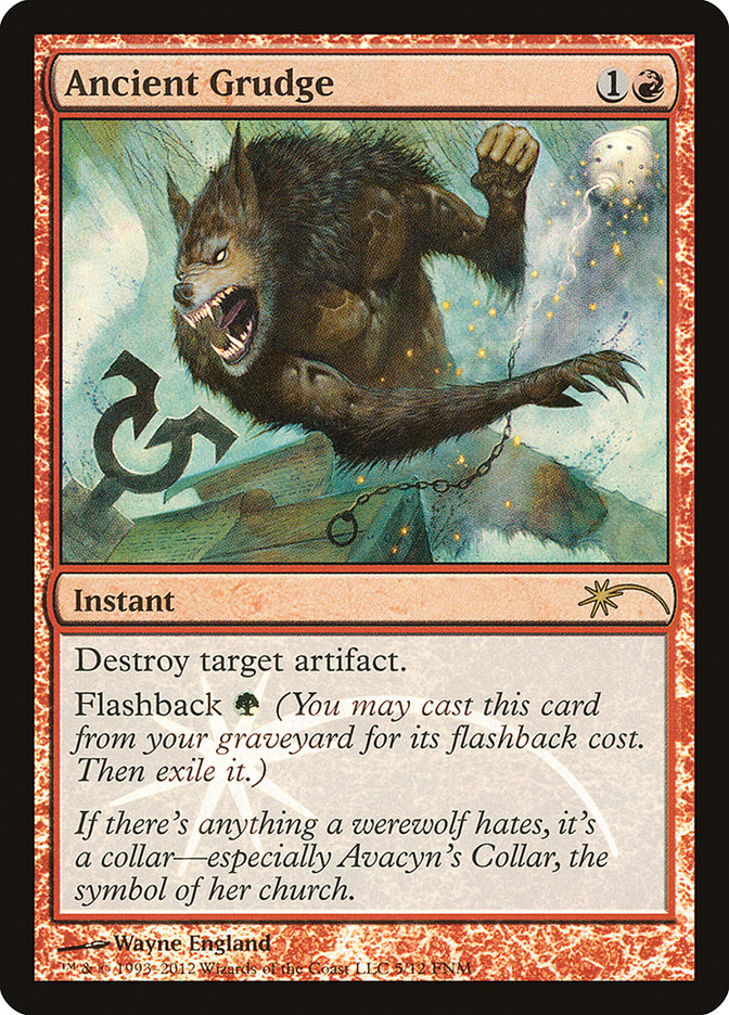 Ancient Grudge (5) [Friday Night Magic 2012] | Odin's Place