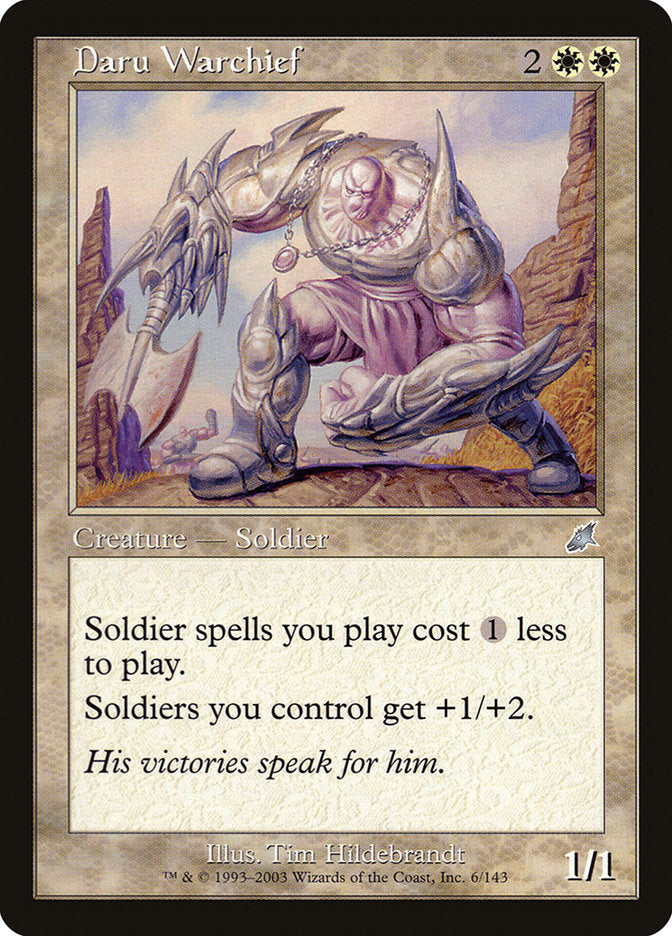 Daru Warchief (6) [Scourge] | Odin's Place