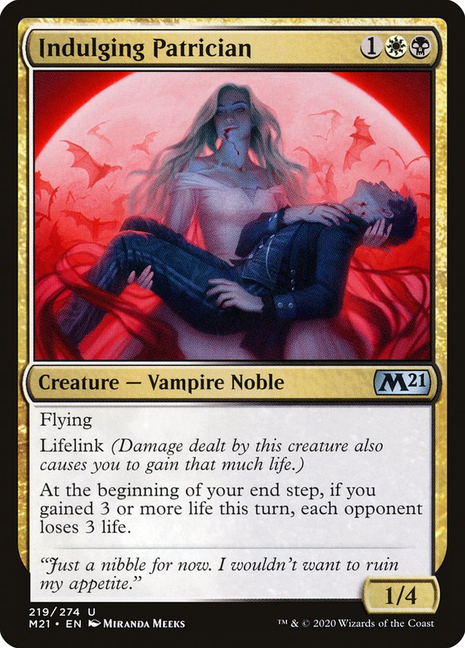 Indulging Patrician [Core Set 2021] | Odin's Place
