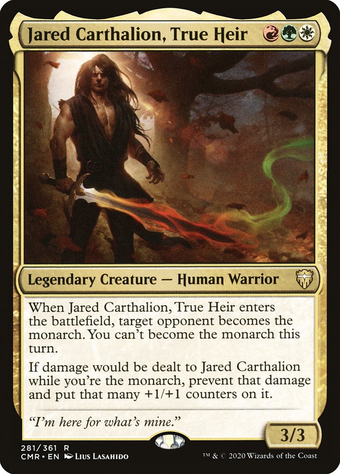 Jared Carthalion, True Heir [Commander Legends] | Odin's Place