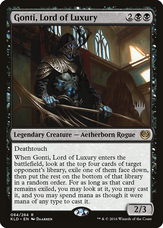 Gonti, Lord of Luxury (Promo Pack) [Kaladesh Promos] | Odin's Place
