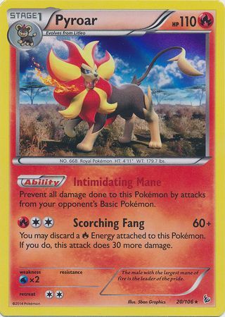 Pyroar (20/106) | Odin's Place