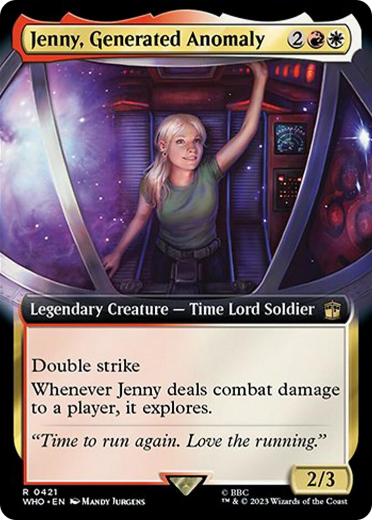 Jenny, Generated Anomaly (Extended Art) [Doctor Who] | Odin's Place