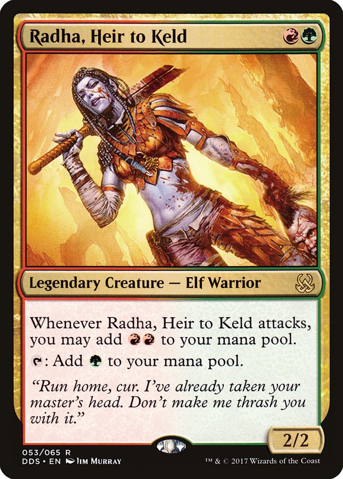 Radha, Heir to Keld (53) [Duel Decks: Mind vs. Might] | Odin's Place