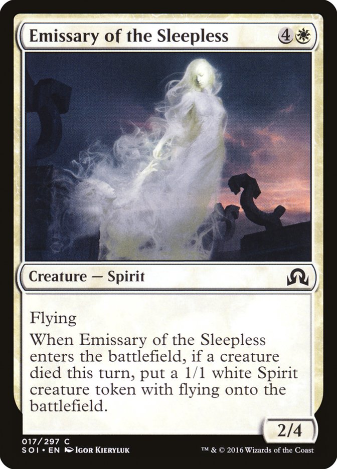 Emissary of the Sleepless (17) [Shadows over Innistrad] | Odin's Place