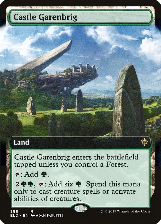 Castle Garenbrig (Extended Art) [Throne of Eldraine] | Odin's Place