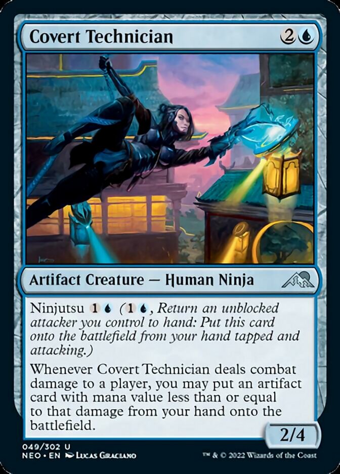 Covert Technician [Kamigawa: Neon Dynasty] | Odin's Place