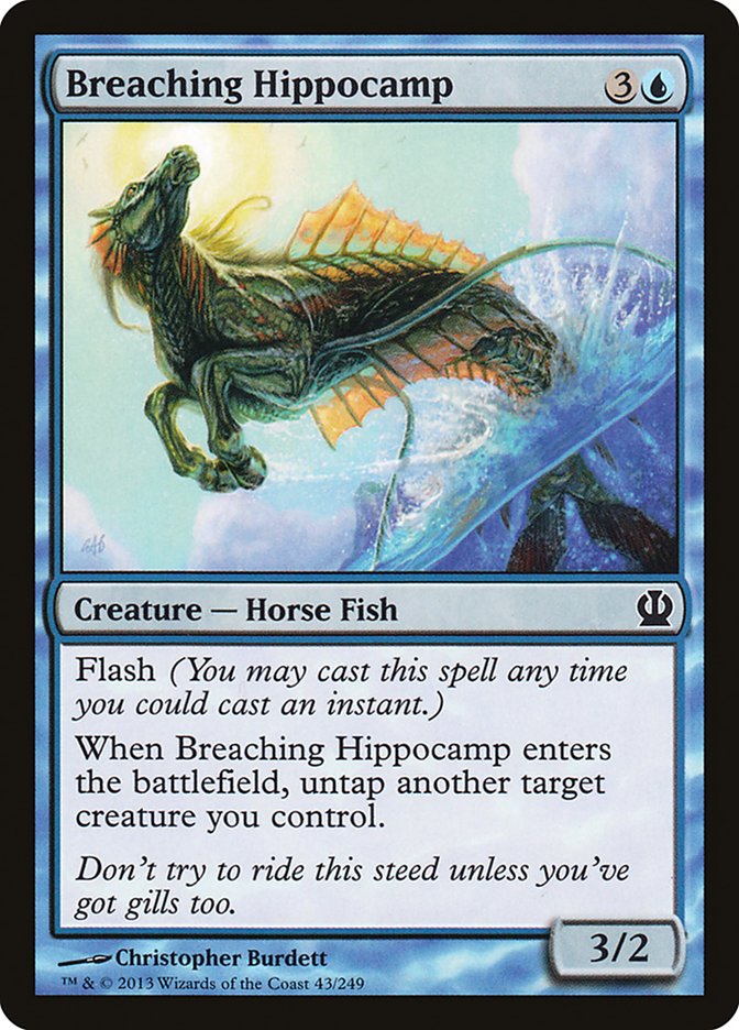Breaching Hippocamp (43) [Theros] | Odin's Place