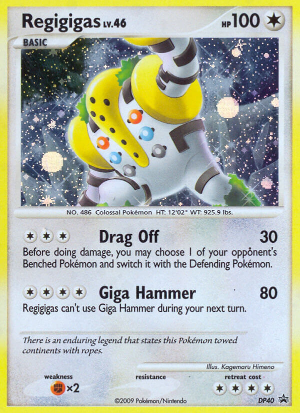 Regigigas (DP40) [Diamond & Pearl: Black Star Promos] | Odin's Place