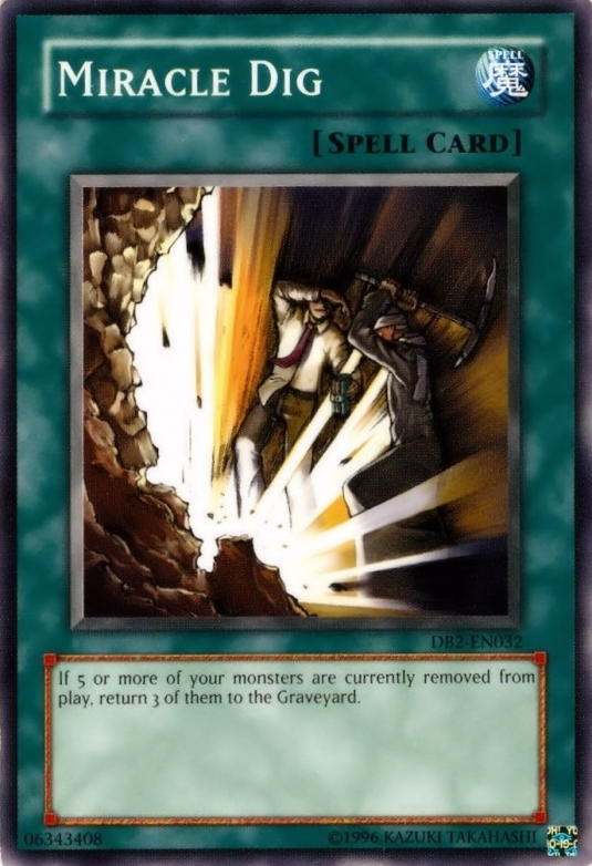 Miracle Dig [DB2-EN032] Common | Odin's Place