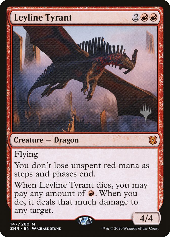 Leyline Tyrant (Promo Pack) [Zendikar Rising Promos] | Odin's Place