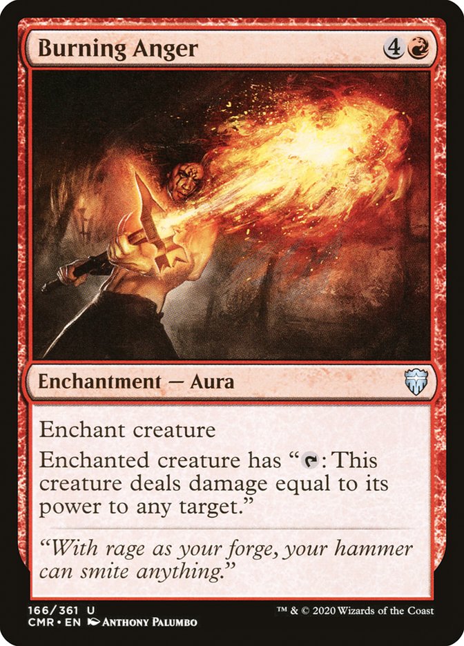 Burning Anger [Commander Legends] | Odin's Place