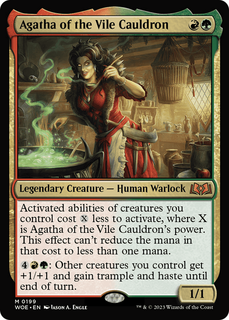 Agatha of the Vile Cauldron [Wilds of Eldraine] | Odin's Place