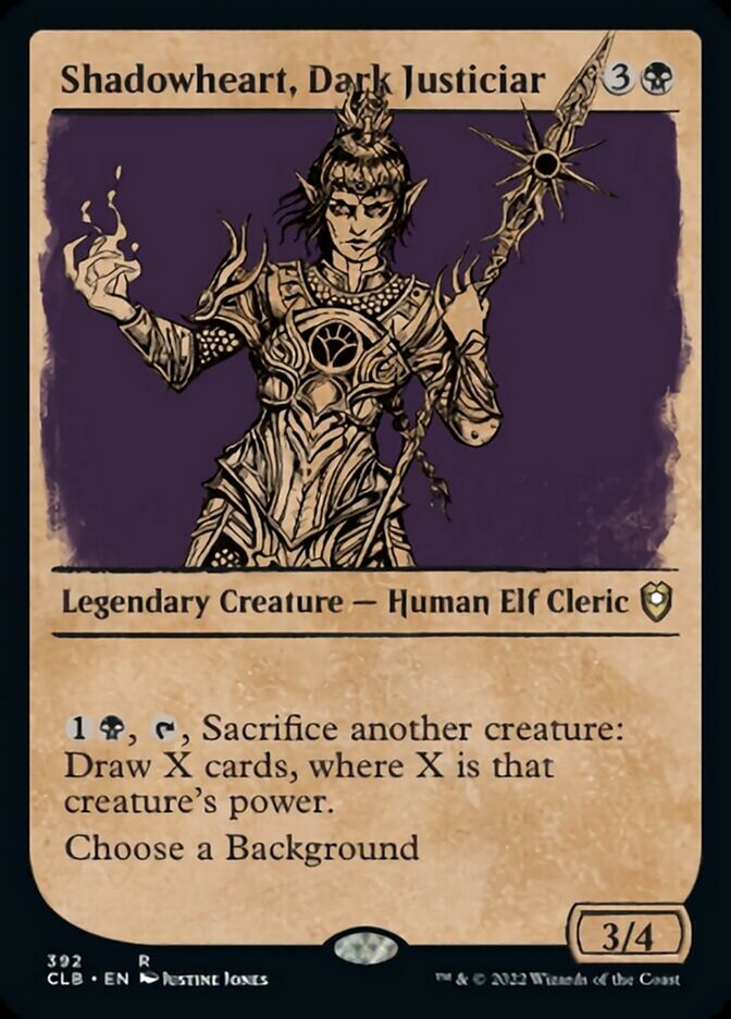 Shadowheart, Dark Justiciar (Showcase) [Commander Legends: Battle for Baldur's Gate] | Odin's Place