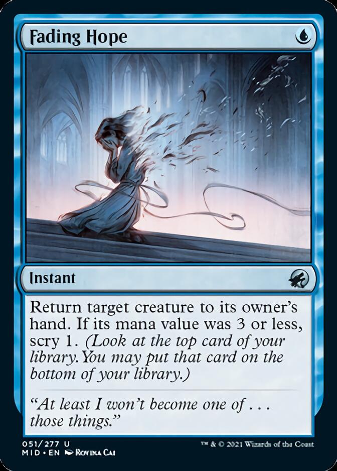 Fading Hope [Innistrad: Midnight Hunt] | Odin's Place
