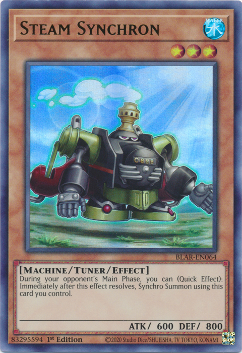 Steam Synchron [BLAR-EN064] Ultra Rare | Odin's Place