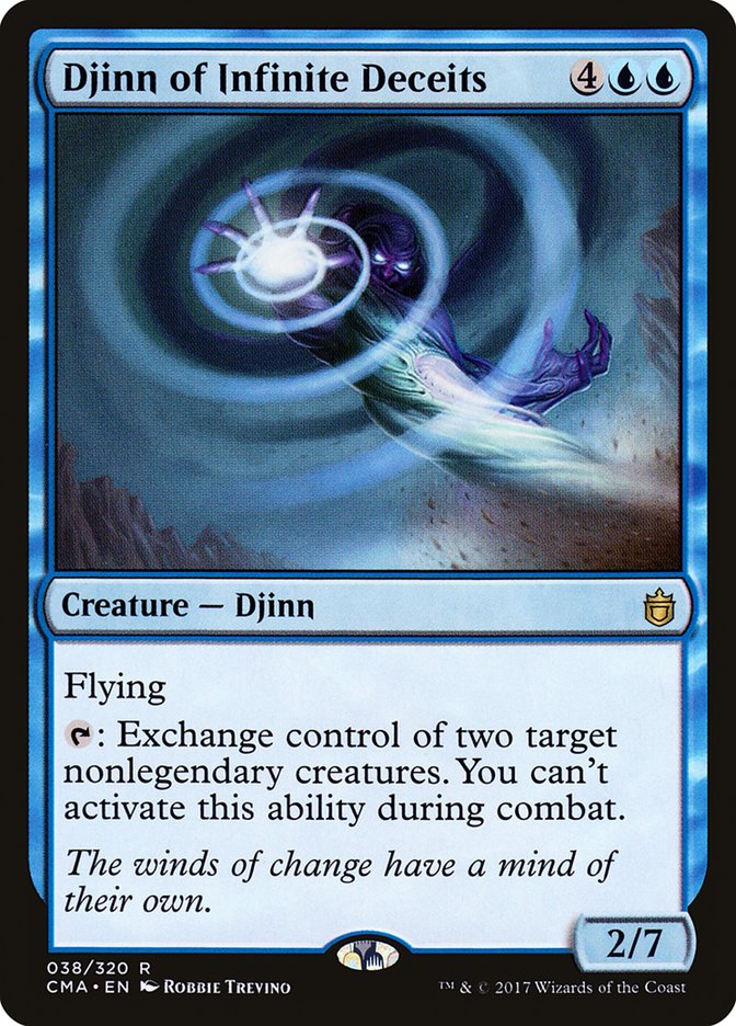 Djinn of Infinite Deceits (38) [Commander Anthology] | Odin's Place