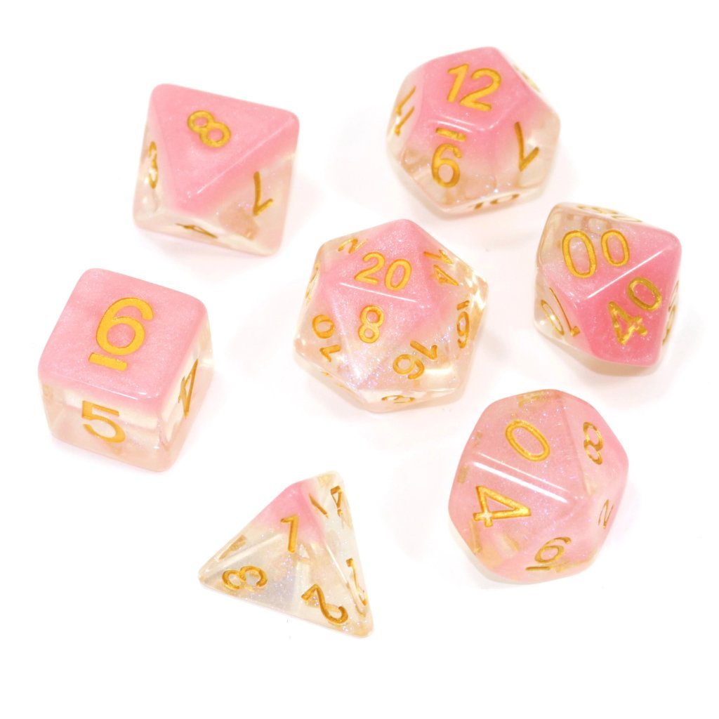 Dragon Dice Cherry Blossom Poly 7 | Odin's Place