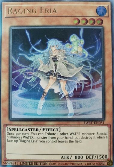 Raging Eria [LART-EN031] Ultra Rare | Odin's Place