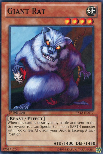 Giant Rat [YS12-EN017] Common | Odin's Place