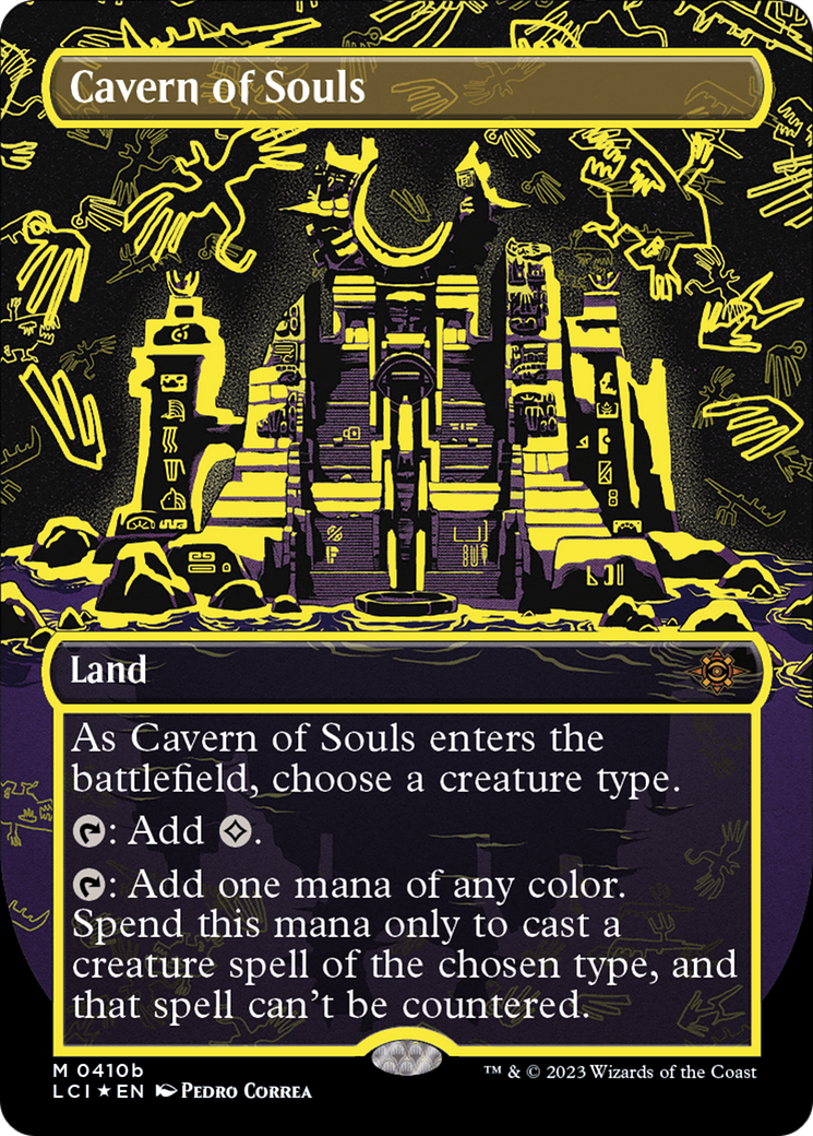 Cavern of Souls (0410b) (Borderless) [The Lost Caverns of Ixalan] | Odin's Place
