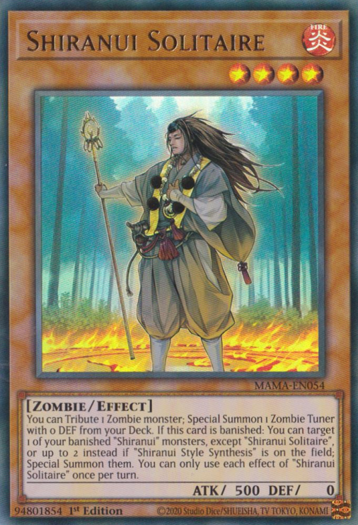 Shiranui Solitaire [MAMA-EN054] Ultra Rare | Odin's Place