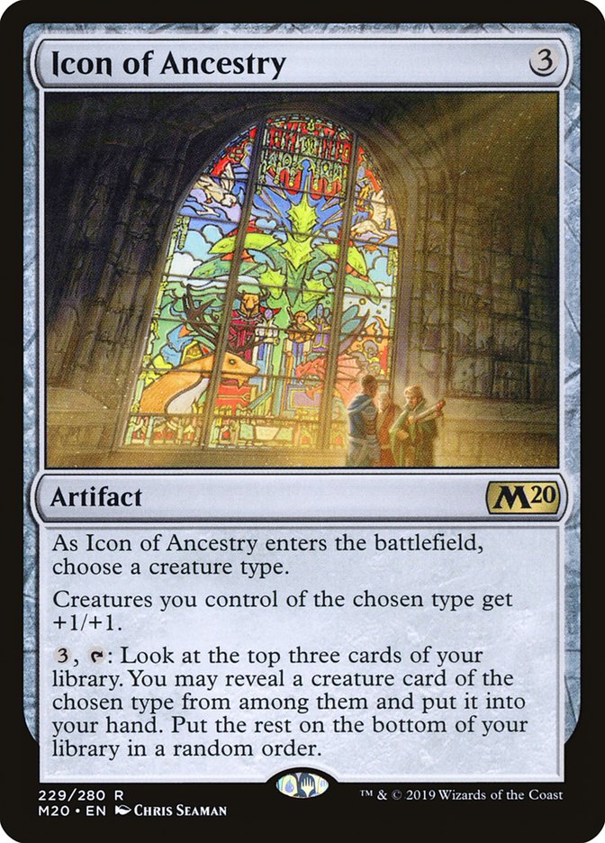 Icon of Ancestry [Core Set 2020] | Odin's Place